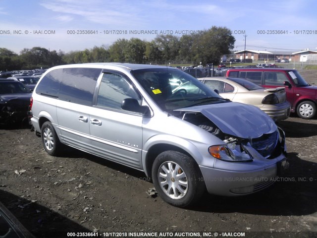 2C8GP54G81R176508 - 2001 CHRYSLER TOWN & COUNTRY LXI SILVER photo 1