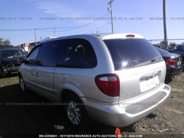 2C8GP54G81R176508 - 2001 CHRYSLER TOWN & COUNTRY LXI SILVER photo 3