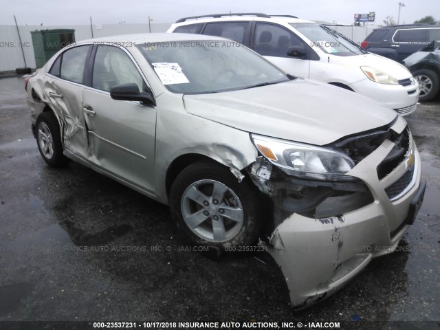 1G11B5SA3DF190020 - 2013 CHEVROLET MALIBU LS 金色 照片 1