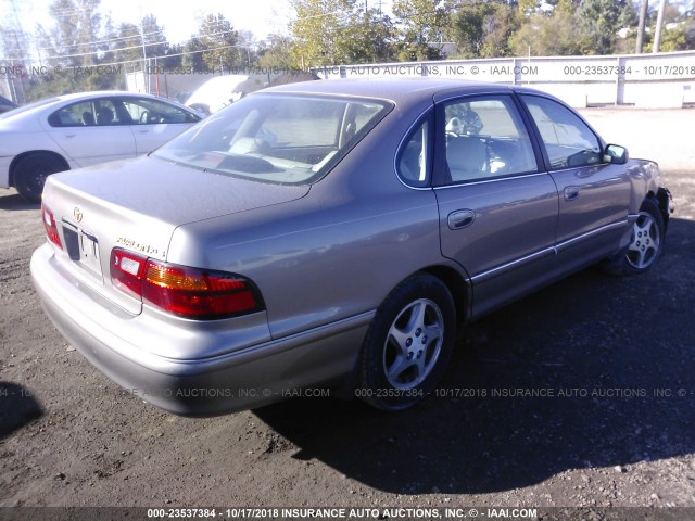 4T1BF18B6WU223773 - 1998 TOYOTA AVALON XL/XLS GOLD photo 4