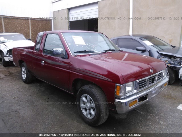 1N6SD16S6VC311964 - 1997 NISSAN TRUCK KING CAB SE/KING CAB XE MAROON photo 1