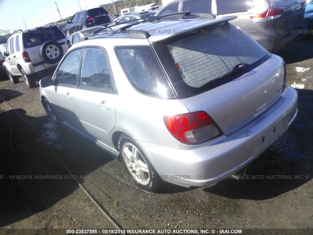 JF1GG29662G835162 - 2002 SUBARU IMPREZA WRX GRAY photo 3