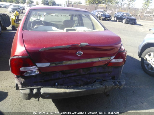 1N4DL01D61C223062 - 2001 NISSAN ALTIMA XE/GXE/SE RED photo 6