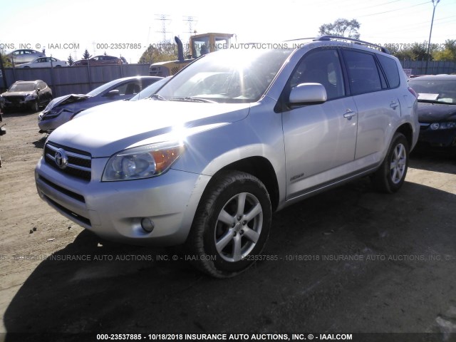 JTMZD31V275062293 - 2007 TOYOTA RAV4 LIMITED SILVER photo 2