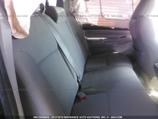 3TMJU4GN8CM127579 - 2012 TOYOTA TACOMA DOUBLE CAB PRERUNNER BLACK photo 8