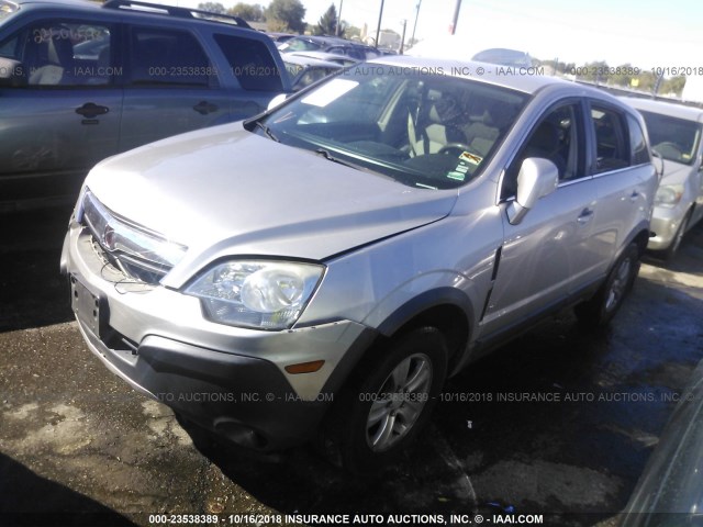 3GSCL33P58S551788 - 2008 SATURN VUE XE SILVER photo 2