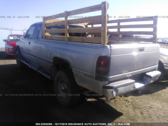 1B7KF23W2TJ102563 - 1996 DODGE RAM 2500 SILVER photo 3