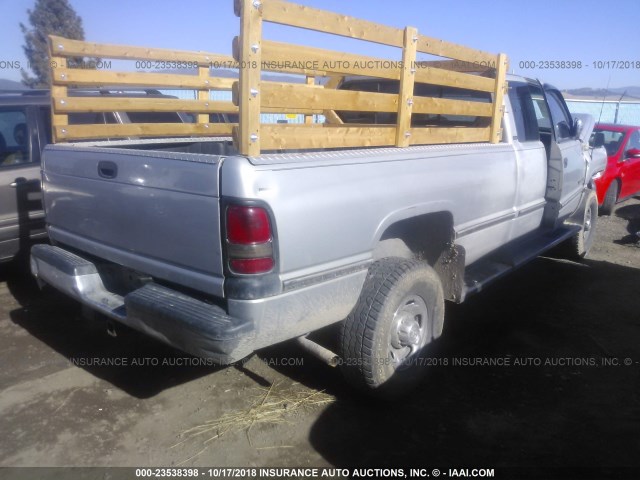 1B7KF23W2TJ102563 - 1996 DODGE RAM 2500 SILVER photo 4