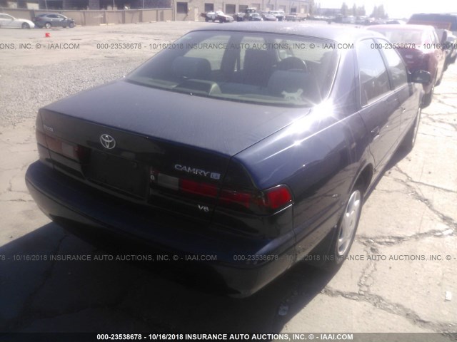 JT2BF22K5W0145487 - 1998 TOYOTA CAMRY CE/LE/XLE 蓝色 照片 4