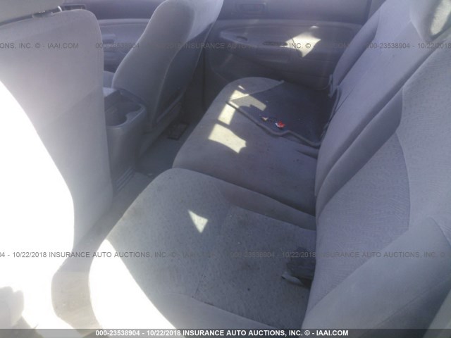 3TMJU62N28M062531 - 2008 TOYOTA TACOMA DOUBLE CAB PRERUNNER BLACK photo 8