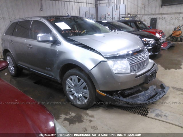 2LMDU88C58BJ21216 - 2008 LINCOLN MKX SILVER photo 1