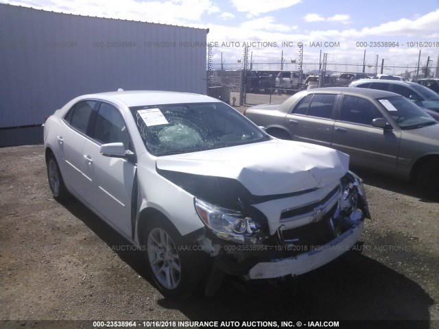 1G11C5SA7DF296693 - 2013 CHEVROLET MALIBU 1LT WHITE photo 1