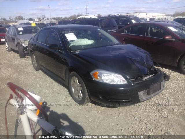 2G1WB5E32E1183653 - 2014 CHEVROLET IMPALA LIMITED LT BLACK photo 1