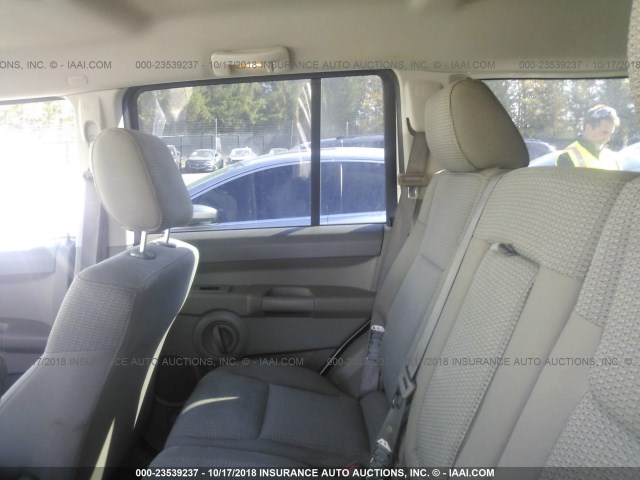 1J8HG48K96C330697 - 2006 JEEP COMMANDER Ağ foto 8