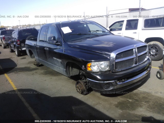 3D7KU28C53G758154 - 2003 DODGE RAM 2500 ST/SLT BLACK photo 1