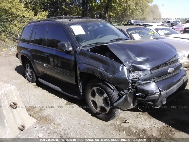 1GNDT13S952147139 - 2005 CHEVROLET TRAILBLAZER LS/LT GRAY photo 1