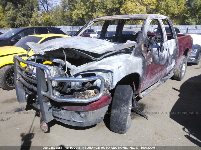 3D7KS28A37G767414 - 2007 DODGE RAM 2500 ST/SLT 红色 照片 2