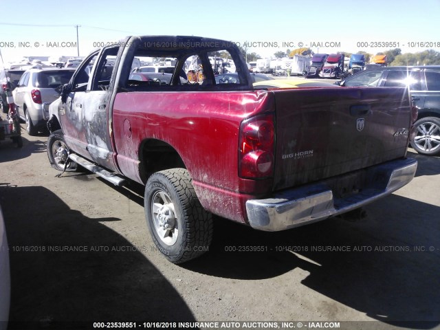 3D7KS28A37G767414 - 2007 DODGE RAM 2500 ST/SLT 红色 照片 3