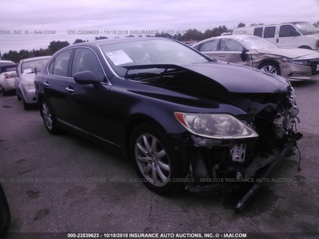 JTHBL46F285064282 - 2008 LEXUS LS 460 GRAY photo 1