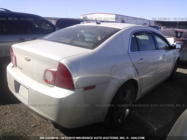 1G1ZD5E76BF383613 - 2011 CHEVROLET MALIBU 2LT WHITE photo 4