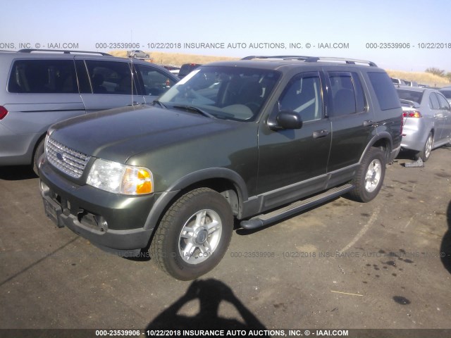 1FMZU73K33ZB15849 - 2003 FORD EXPLORER XLT/XLT SPORT/NBX Yaşıl foto 2