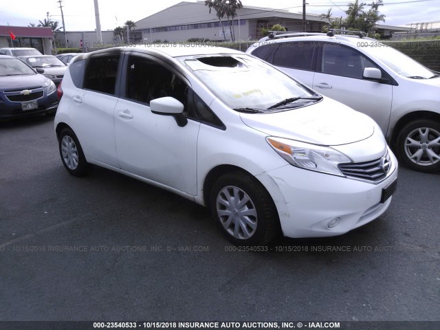 3N1CE2CP1FL414874 - 2015 NISSAN VERSA NOTE S/S PLUS/SV/SL/SR WHITE photo 1