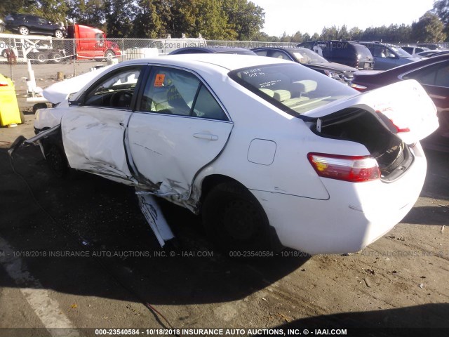 4T1BE46K89U807619 - 2009 TOYOTA CAMRY SE/LE/XLE 白色 照片 3