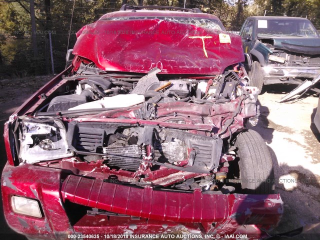 4M2EU38E38UJ11541 - 2008 MERCURY MOUNTAINEER PREMIER RED photo 6