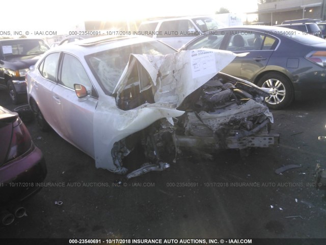 JTHBA1D20J5071449 - 2018 LEXUS IS 300 WHITE photo 1