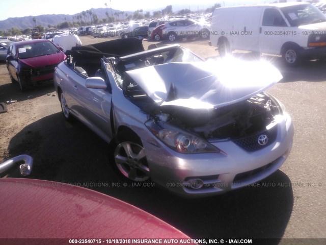 4T1FA38P88U138122 - 2008 TOYOTA CAMRY SOLARA SE/SLE/SPORT SILVER photo 1