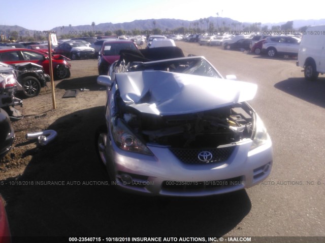 4T1FA38P88U138122 - 2008 TOYOTA CAMRY SOLARA SE/SLE/SPORT SILVER photo 6