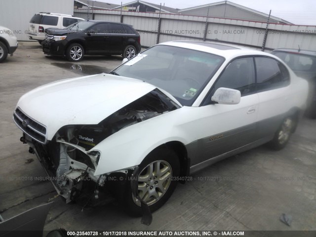 4S3BE686717203269 - 2001 SUBARU LEGACY OUTBACK LIMITED WHITE photo 2