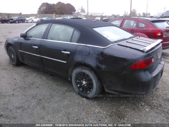 1G4HP57296U164847 - 2006 BUICK LUCERNE CX BLACK photo 3