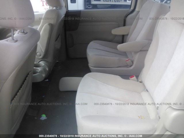 KNDMG4C37A6325124 - 2010 KIA SEDONA LX ოქროსფერი ფოტო 8