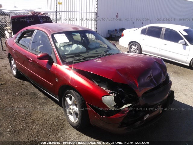 1FAFP55SXYG203192 - 2000 FORD TAURUS SES MAROON photo 1