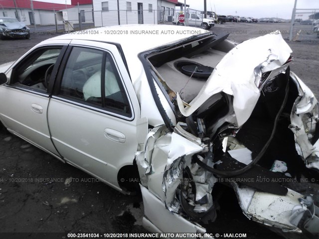 1G6KS54Y21U214887 - 2001 CADILLAC SEVILLE SLS WHITE photo 6