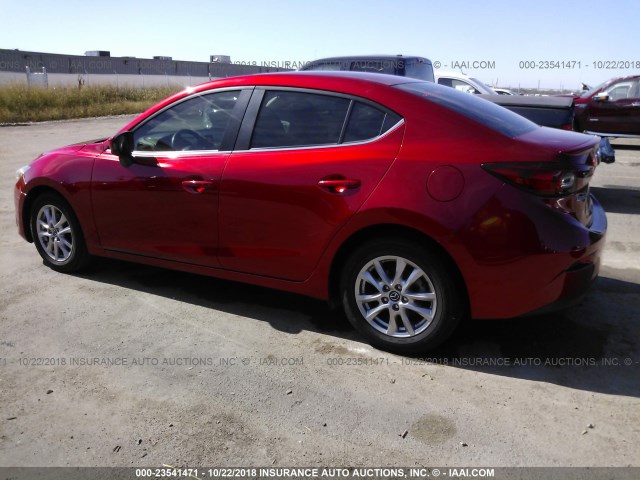 3MZBM1V71EM100800 - 2014 MAZDA 3 TOURING RED photo 3