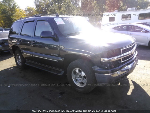 1GNEK13T83J111140 - 2003 CHEVROLET TAHOE K1500 GREEN photo 1