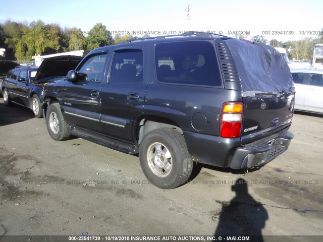 1GNEK13T83J111140 - 2003 CHEVROLET TAHOE K1500 GREEN photo 3