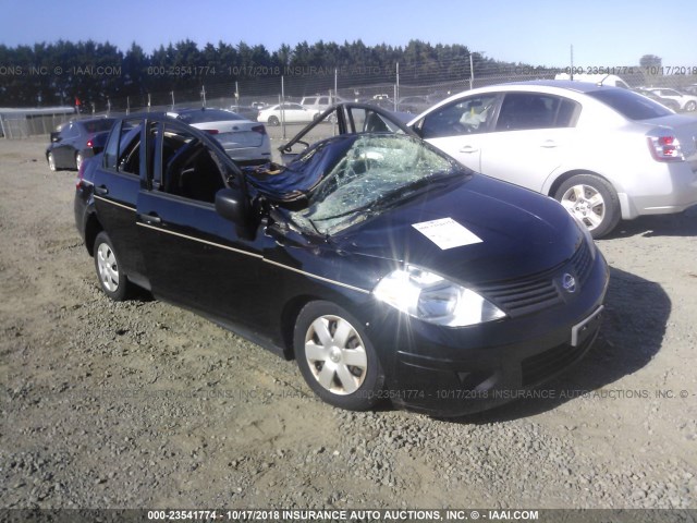 3N1CC1AP3BL391045 - 2011 NISSAN VERSA S/SL BLACK photo 1