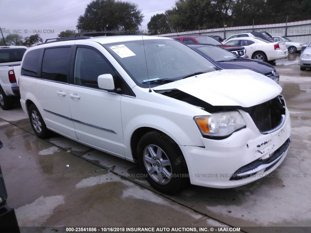 2A4RR5DG0BR703070 - 2011 CHRYSLER TOWN & COUNTRY TOURING WHITE photo 1