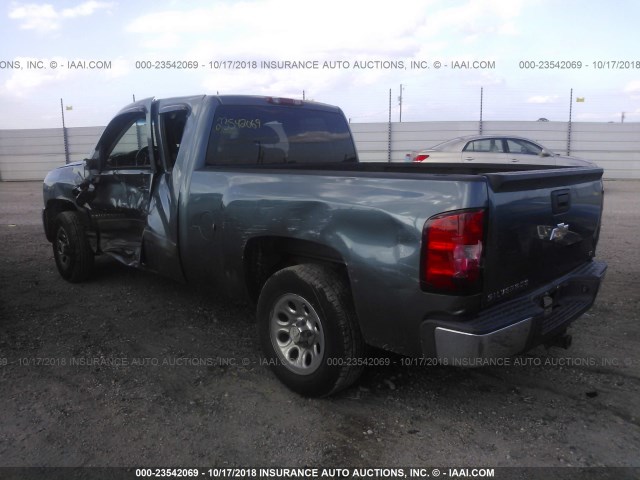 1GCEC19J58Z253353 - 2008 CHEVROLET SILVERADO C1500 GREEN photo 3