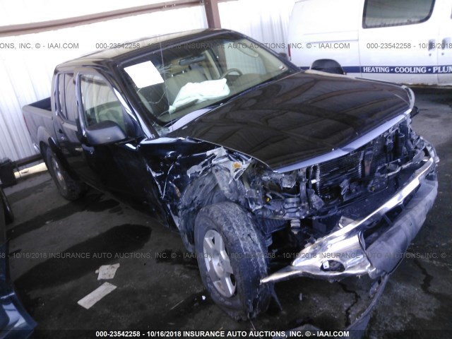 1N6AD07W66C455118 - 2006 NISSAN FRONTIER CREW CAB LE/SE/OFF ROAD BLACK photo 1