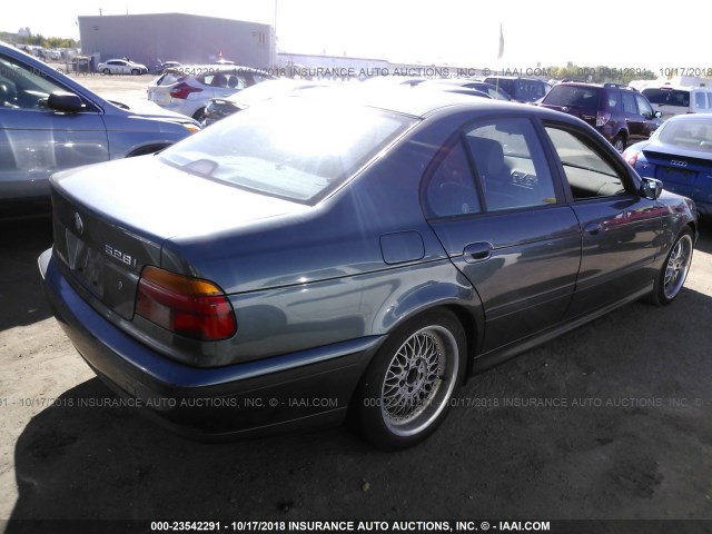 WBADM6342YGU12394 - 2000 BMW 528 I AUTOMATIC BLUE photo 4