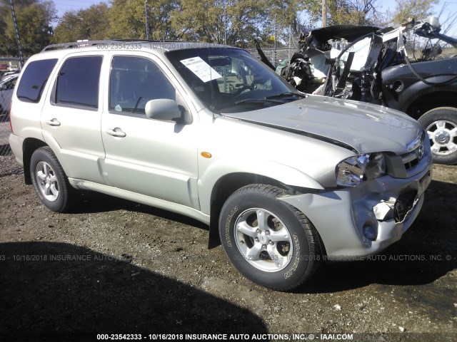 4F2YZ94155KM12345 - 2005 MAZDA TRIBUTE S TAN photo 1