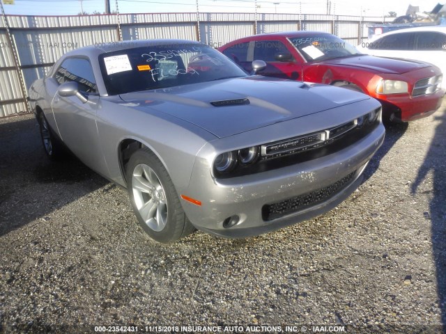 2C3CDZAG3FH723755 - 2015 DODGE CHALLENGER SXT SILVER photo 1