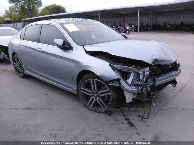 1HGCR2F19HA053964 - 2017 HONDA ACCORD SPORT SPECIAL EDITION SILVER photo 1