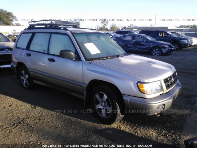 JF1SF6552XG701399 - 1999 SUBARU FORESTER S/S LIMITED SILVER photo 1