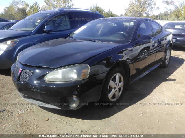 2G2WP552481140084 - 2008 PONTIAC GRAND PRIX BLACK photo 2
