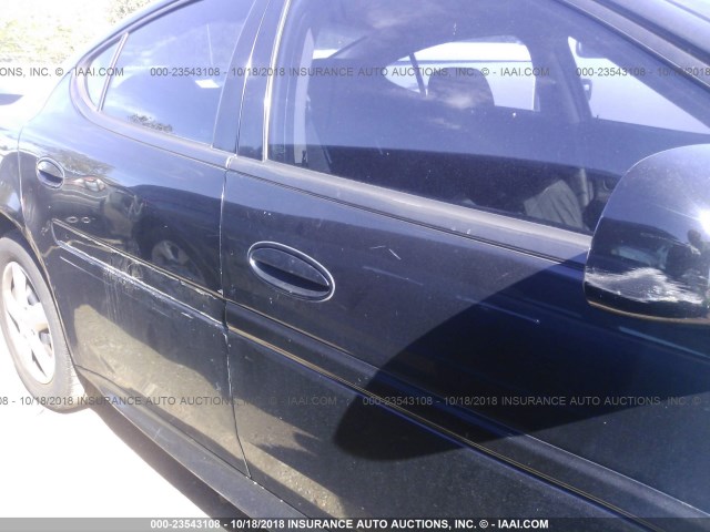 2G2WP552481140084 - 2008 PONTIAC GRAND PRIX BLACK photo 6
